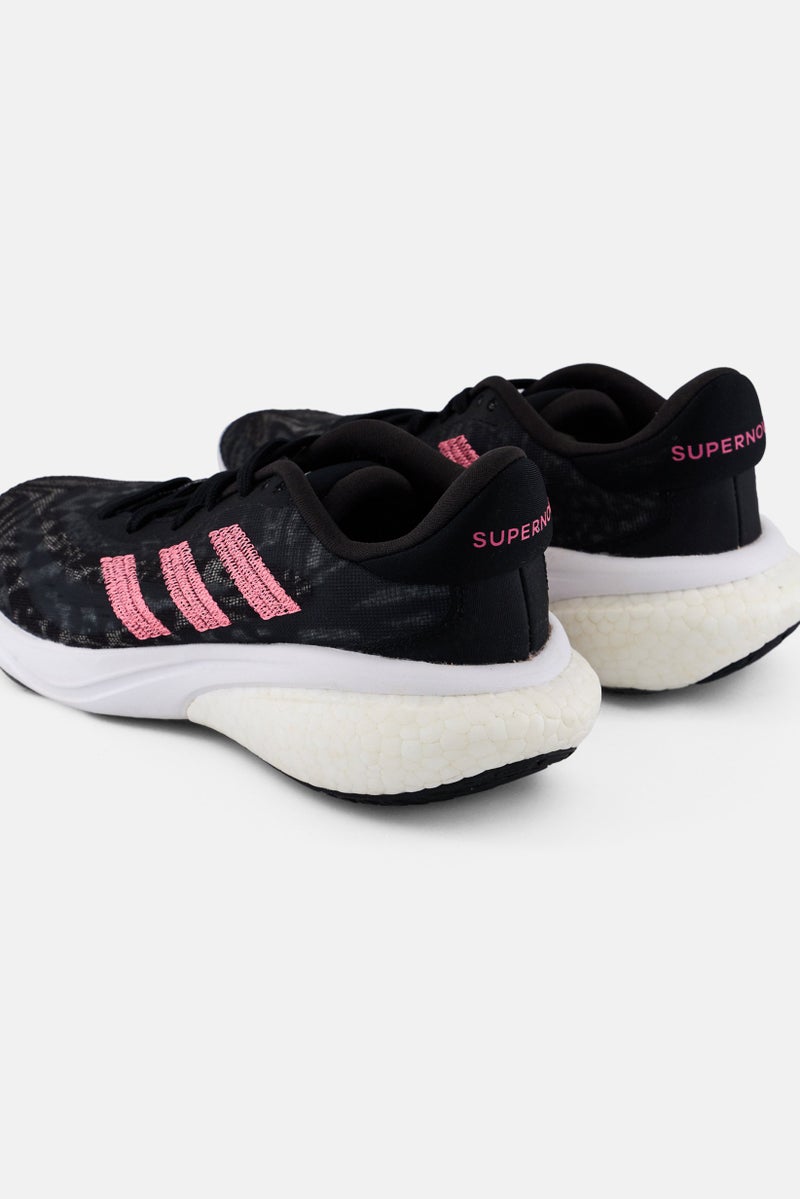 Women Supernova 3 Lace Up Running Shoes, Multicolor