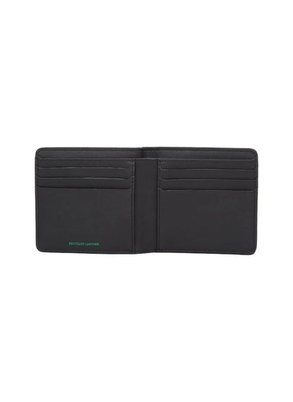 Logo Heritage Leather Slim Wallet