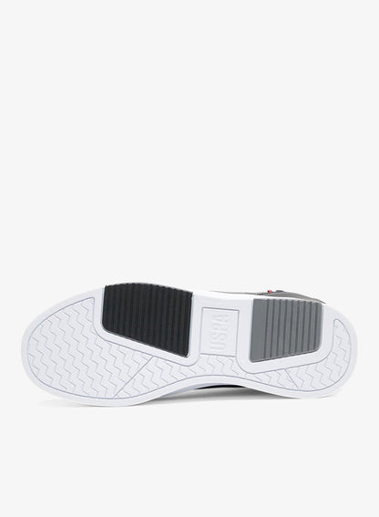 Men's Black Low-Top Sneakers - Lightweight Shoes With White Sole , Comfortable Casual Shoes