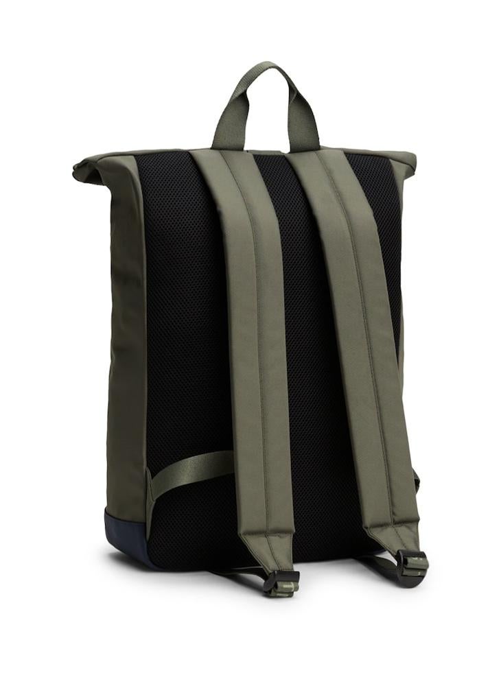 Logo Roll Top Backpack
