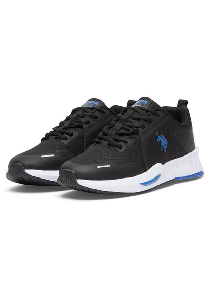 Men's Black Low-Top Sneakers – Lightweight Sleek and Comfortable for Daily Wear