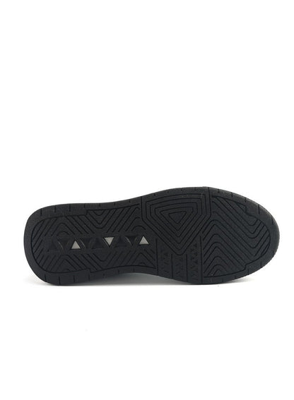 Men's White Low-Top Sneakers - Stylish Contrast Design for Sporty Everyday Looks