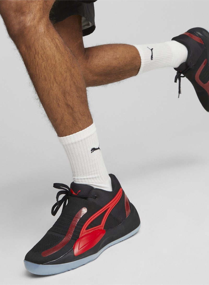 Rise NITRO Mens Black Basketball Shoes