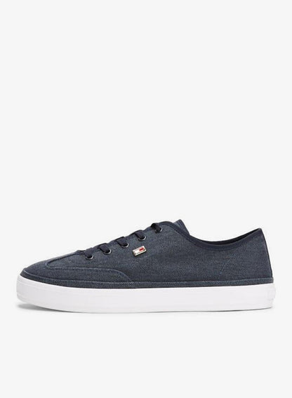 Washed Canvas Low Top Sneakers