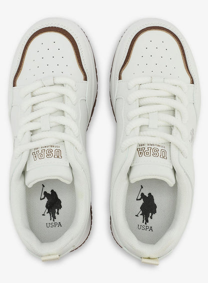 Women's  White Low-Top Sneakers - Style that Moves, Comfort Shoes that Lasts