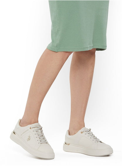 Women's Beige Low-Top Exclusive Lightweight Sneakers – Unmatched Comfort, All-Day Wear, Confidence in Every Step