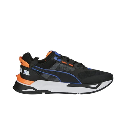 Mirage Sport Tech Reflective Unisex Black Sneakers