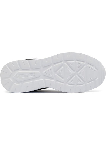 Men's Black Low-Top Sneakers - Lightweight Lace-Up Design, Comfortable for Everyday Outfits