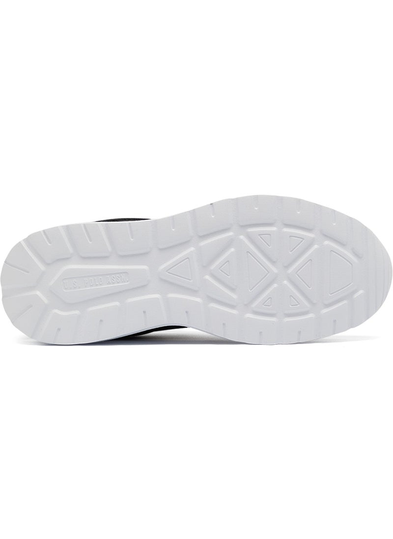 Men's Black Low-Top Sneakers - Lightweight Lace-Up Design, Comfortable for Everyday Outfits