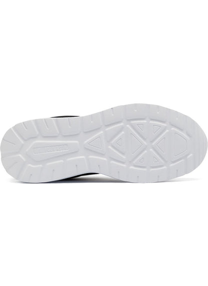 Men's Black Low-Top Sneakers - Lightweight Lace-Up Design, Comfortable for Everyday Outfits