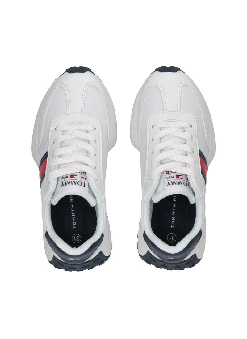 Kids Lace Up Low Top Sneakers