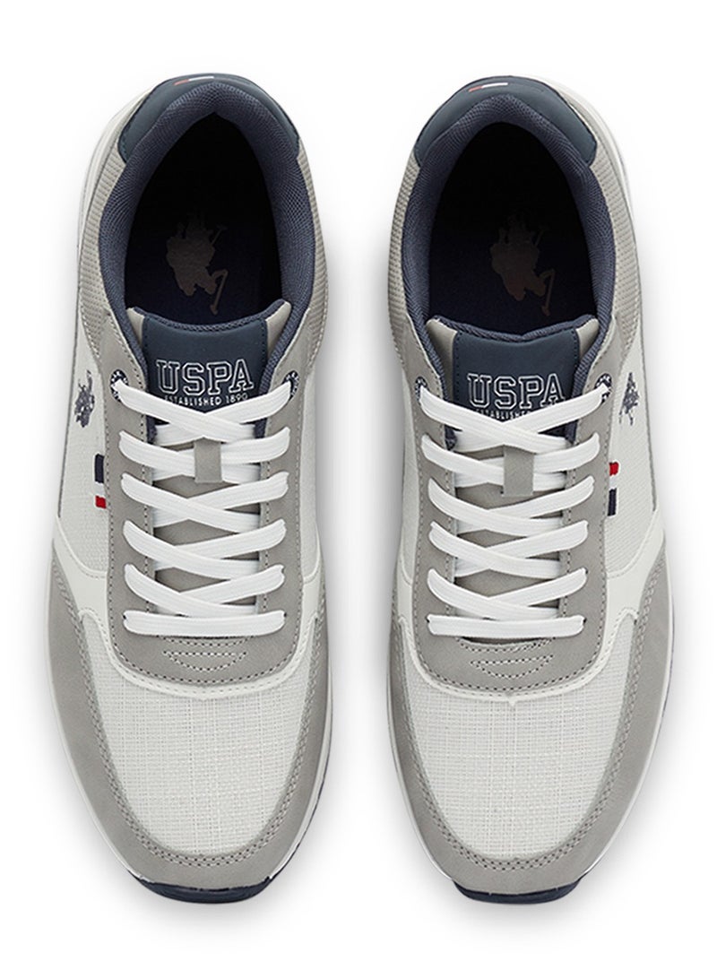 Men's Low-Top Sneakers - Bold Rugged Style with Durable Sole for Outdoor Wear