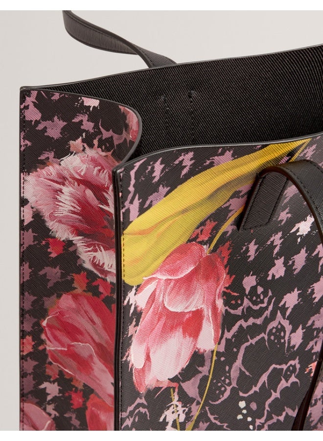 Floral Printed Large Icon Bag