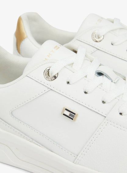 Essential Metallic Detail Basketball Sneakers