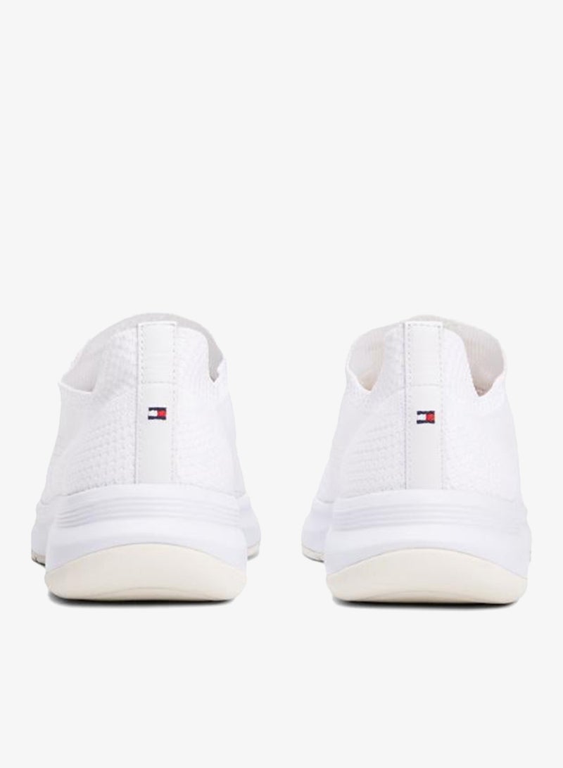 Knit Runner Lace Ups Sneakers