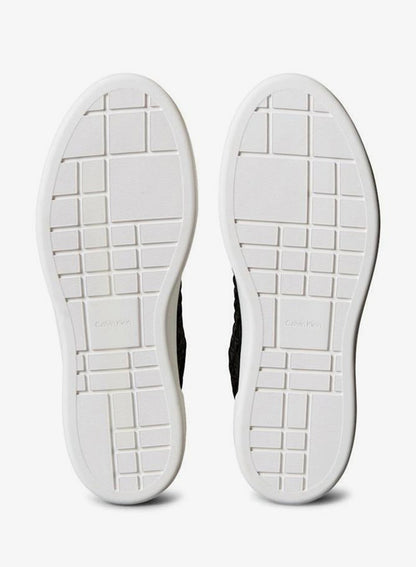 Leather Emblem Logo Trainers