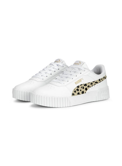 Carina 2.0 Animal Girls White Sneakers
