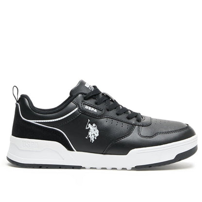 Men's Black Sneakers - Lightweight Modern Design, Comfortable Everyday Casual Shoes