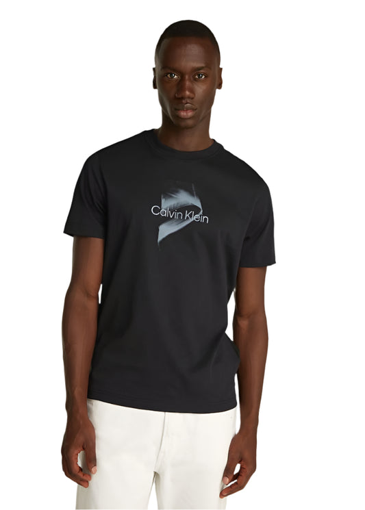 Logo Print Crew Neck T-Shirt