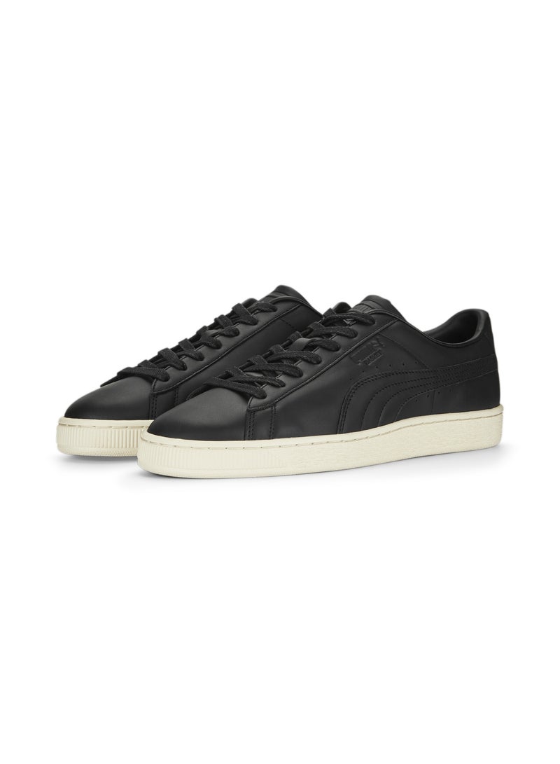 Basket Classic 75Y Mens Black Premium Sneakers