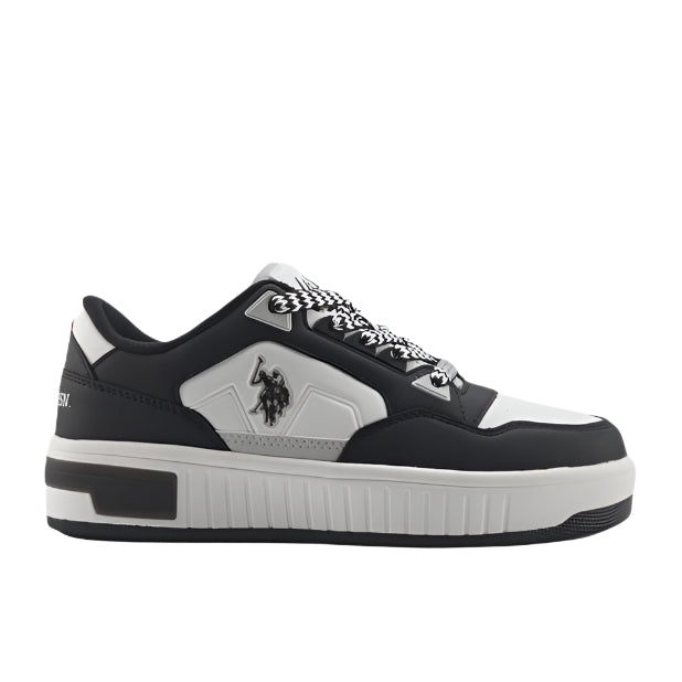 Women's Panelled Lace-Up Sneakers