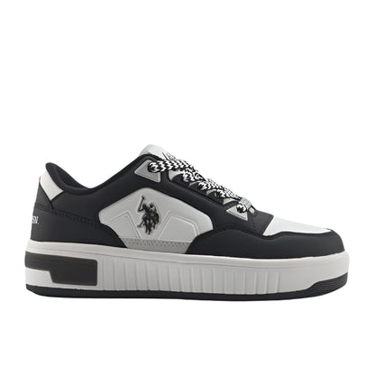 Women's Panelled Lace-Up Sneakers