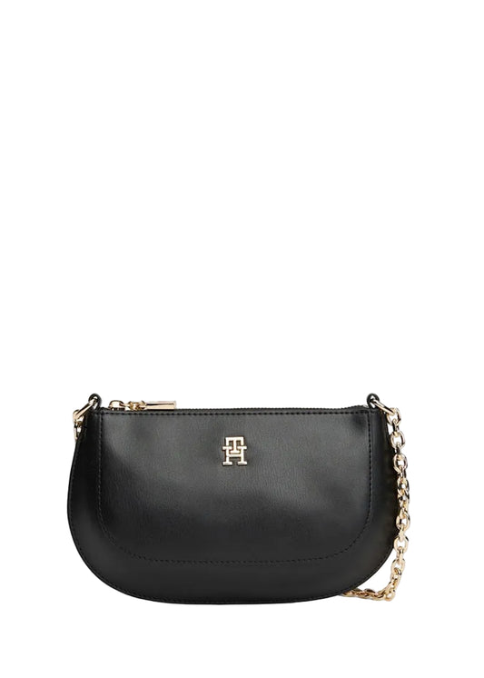 TH Monogram Chain Strap Crossbody Bag