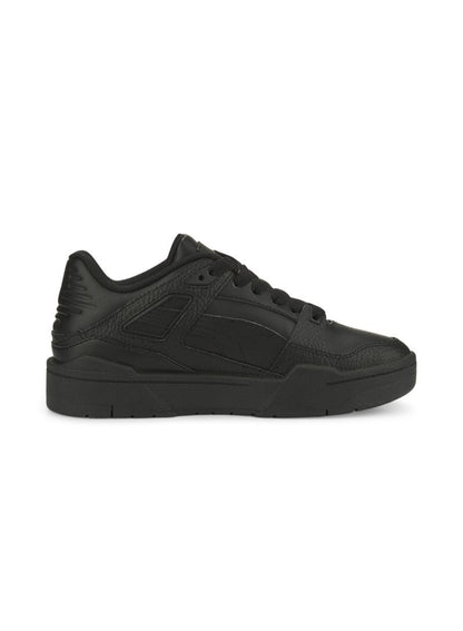 Slipstream Unisex Black Leather Sneakers