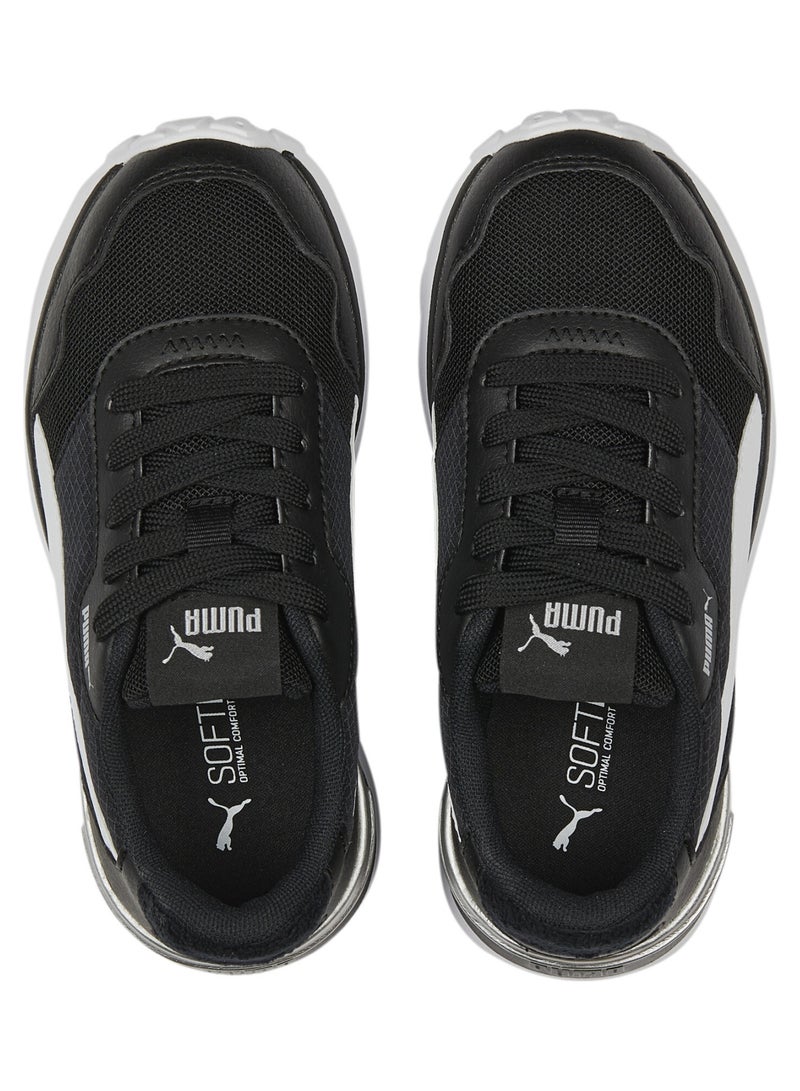 R78 Voyage Soft Girls Black Sneakers