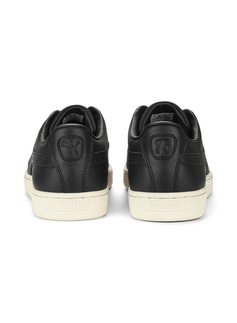Basket Classic 75Y Mens Black Premium Sneakers