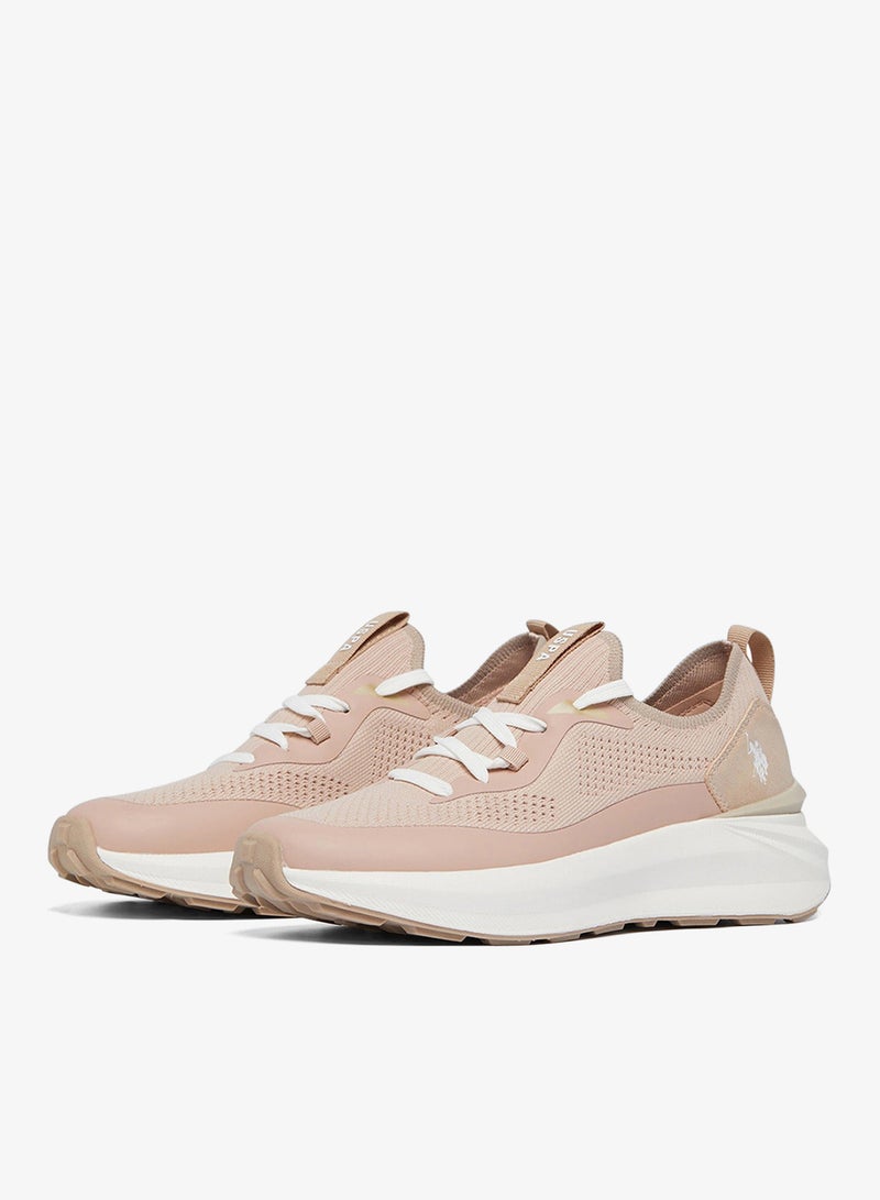 Women's Beige Low-Top Ultra-Light Shoe Shoes - Your All-Day Friend Who Really Cares for Your Feet, from Morning Jogs to Late-Night Strolls!