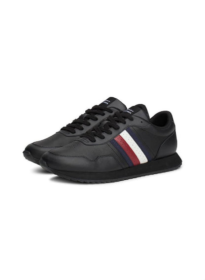 Signature Tape Lace-Up Runner Sneakers