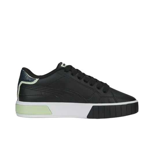Cali Star Glitter Womens Black Sneakers