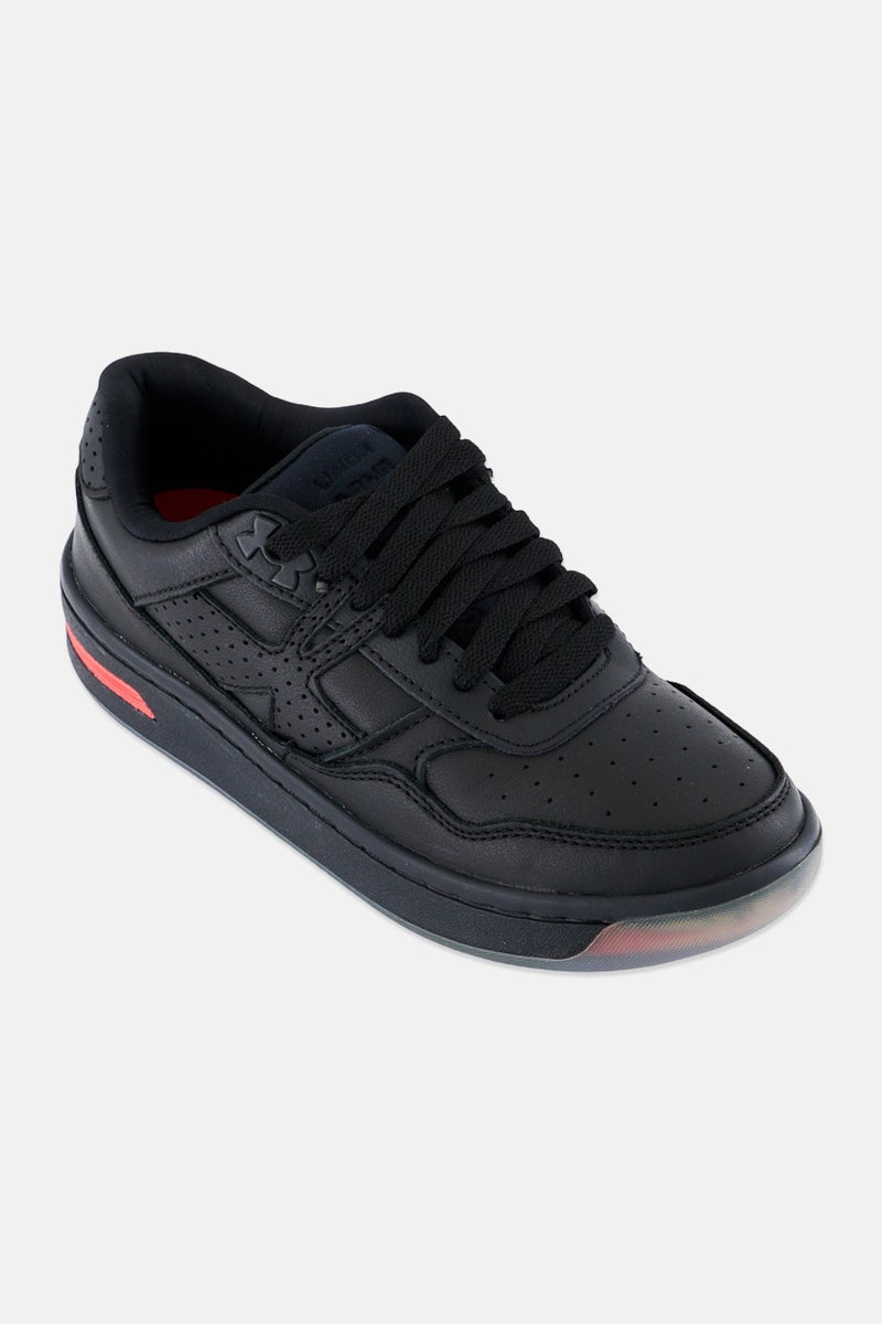 Women Ua W Court 96 Lace Up Outdoor Shoes, Black