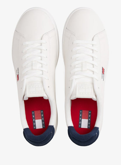 Archive Court Leather Embossed Sneakers