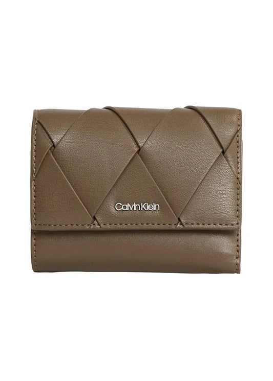 Woven Small Trifold Wallet