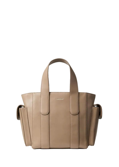 Webbing Strap Small Tote Bag