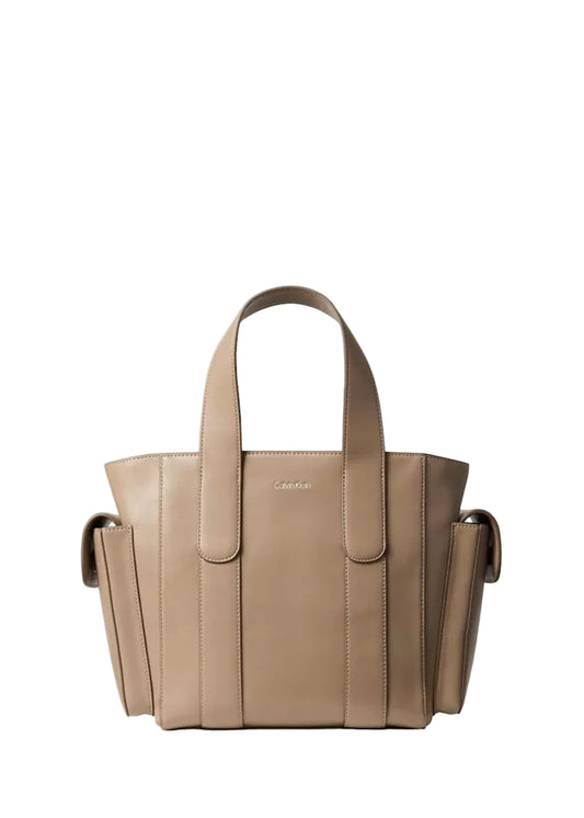 Webbing Strap Small Tote Bag