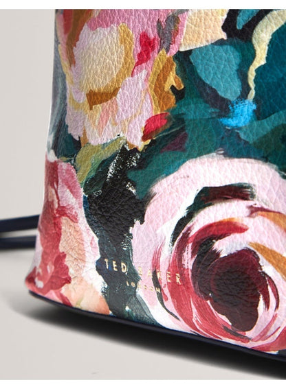 Thin Strap Mini Printed Floral Bag