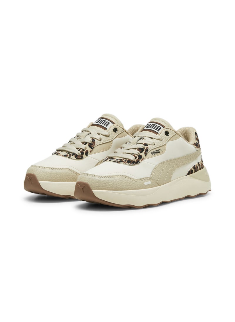 Runtamed Platform Drama Womens Beige Sneakers