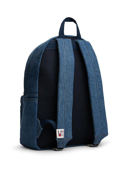 Logo Denim Dome Backpack