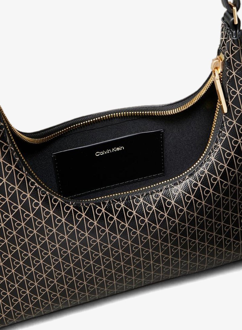 Emblem Convertible Shoulder Bag