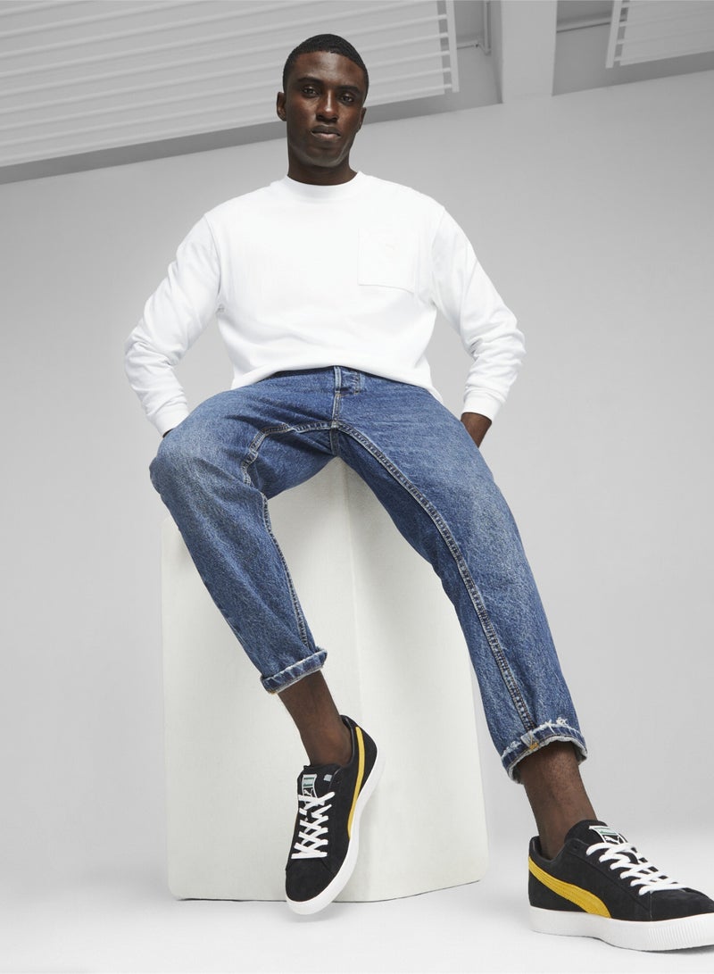 Clyde OG Mens Black Sneakers