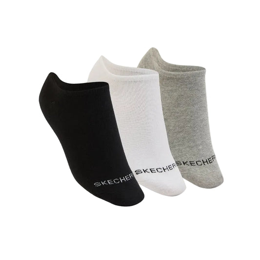3 Pack Non-Terry No-Show Socks