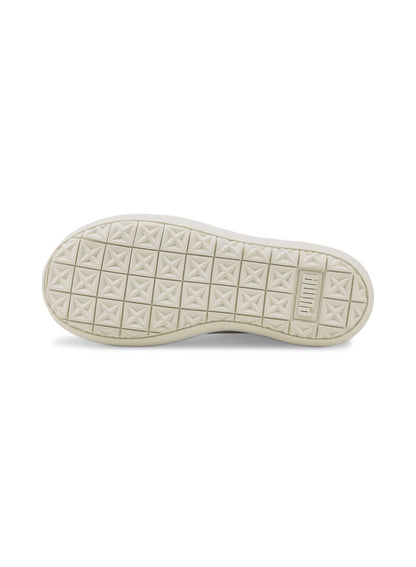 Suede Mayu Womens Yellow Platform Sneakers