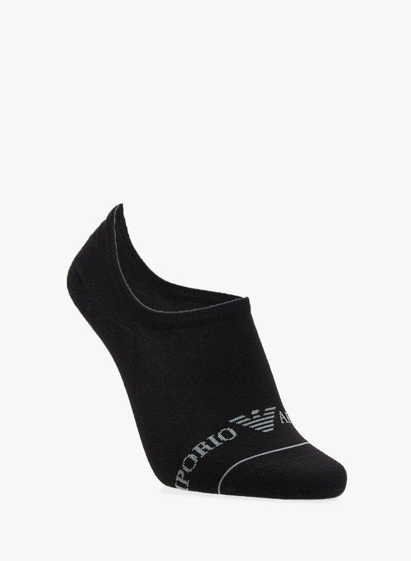 3 Pack Of Logo Liner Socks
