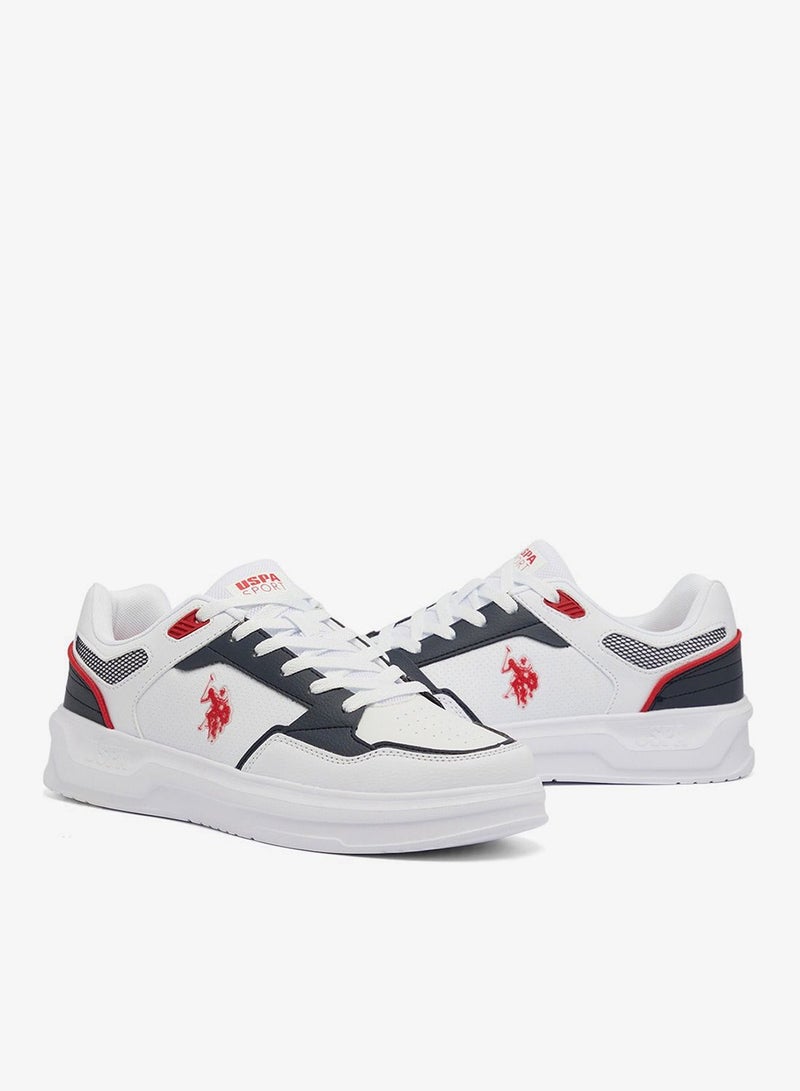 Men's White Low-Top Limited Edition Sneakers Shoes - Super Light, Super Fast, A Dream for Every Feet Lover!
