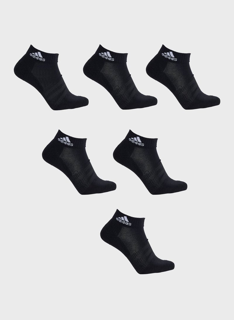 Cushioned Sportswear Ankle Socks 6 Pairs