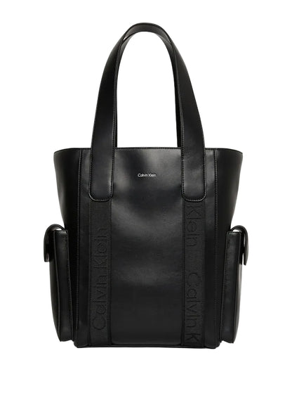 Casual Webbing Strap Tote