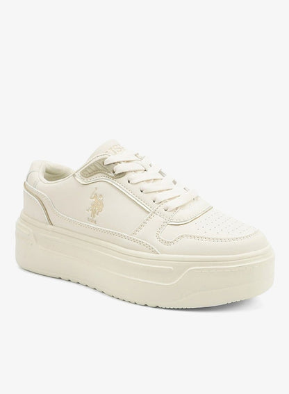 Women's  Beige Low-Top Sneakers - Style that Moves, Comfort Shoes that Lasts